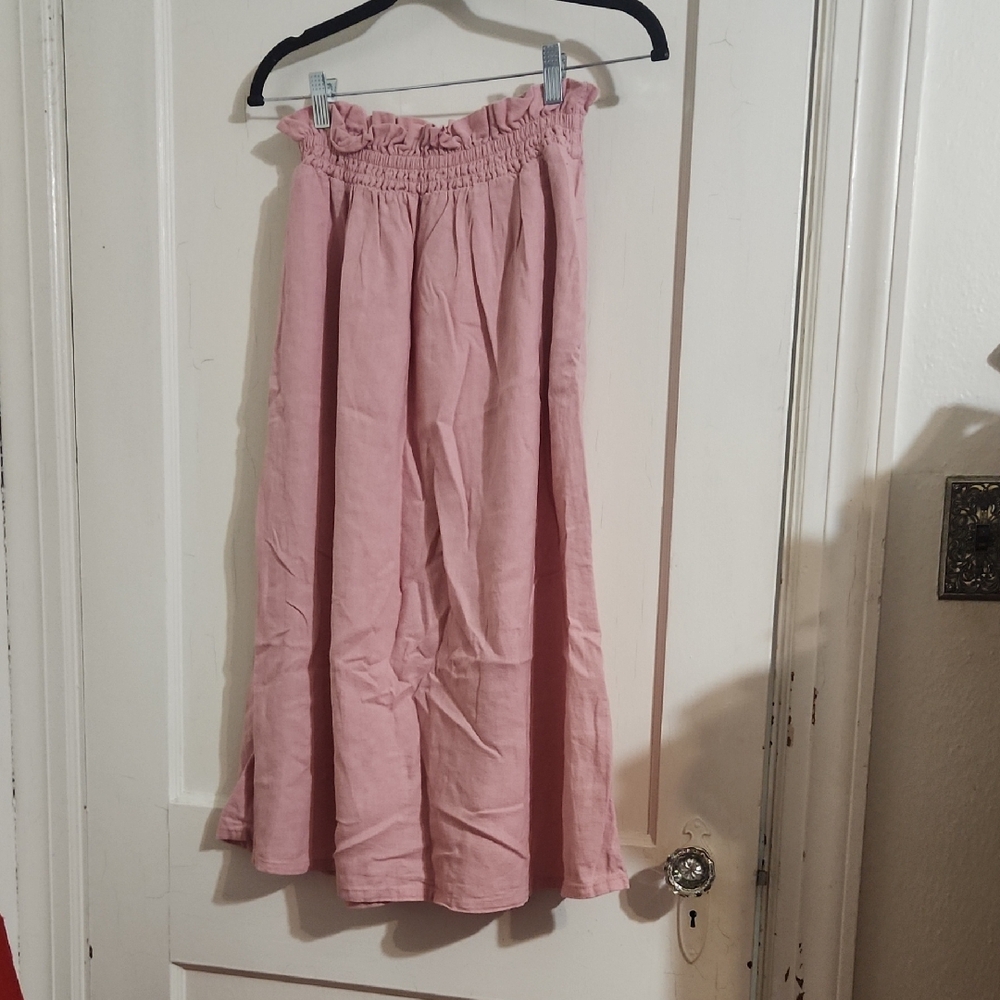 a new day Light Pink A-Line Skirt